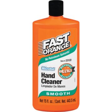 PERMATEX Fast Orange Smooth Orange Citrus Hand Cleaner, 15 Oz.