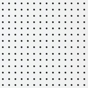 4 Ft. x 8 Ft. x 316 in White Hardboard Pegboard Panel