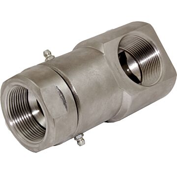 SuperSwivel FNPT 1 in 4000 psi 90 deg Swivel Coupling