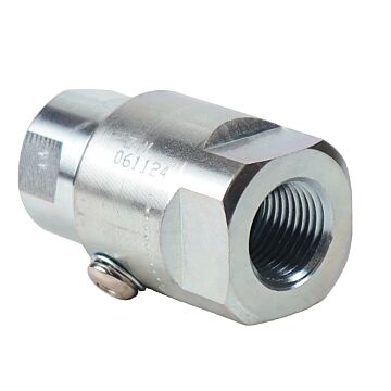 SuperSwivel 1.48 in OD x 2.385 in L FNPT 1/2 in Swivel Coupling