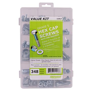 Midwest Fastener Value Kit, Grade 5
