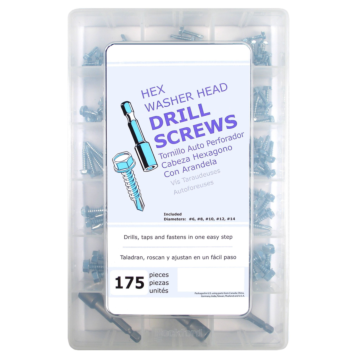 Self Drilling Value Kit (Bulk Box 175 pcs)