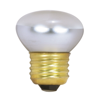 Satco 25 Watt R14 Stubby Incandescent - Clear - 1500 Average rated hours - 135 Lumens - Medium base - 120 Volt