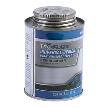 TRU-FLATE® 8 oz Can Non-Flammable Universal Cement