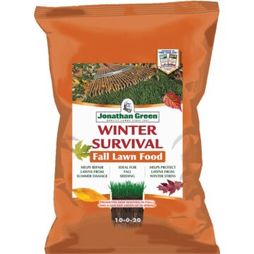 Jonathan Green Winter Survival 45 Lb. 15,000 Sq. Ft. 10-0-20 Winterizer Fall Fertilizer