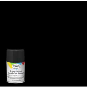 Rustoleum Testors Spray Enamel (Gloss - Black) 3 oz