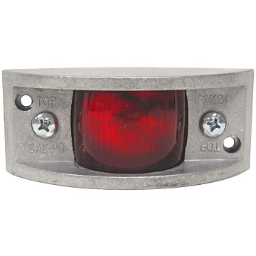 Peterson 12 V Incandescent Red Rectangular Clearance Light