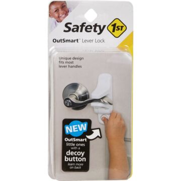 Safety 1st OutSmart Lever Handle White Door Lock