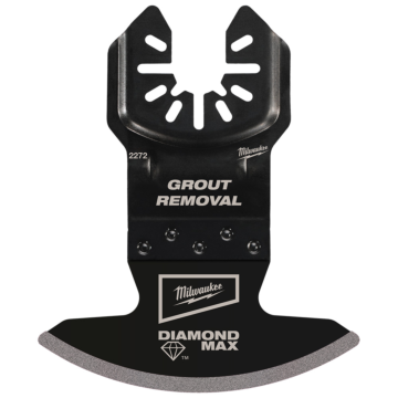 MILWAUKEE® OPEN-LOK™ DIAMOND MAX™ Diamond Grit Grout Removal Multi-Tool Blade