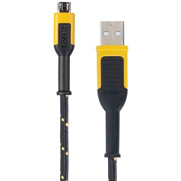DEWALT Micro USB to USB Reinforced Cable - 6 ft
