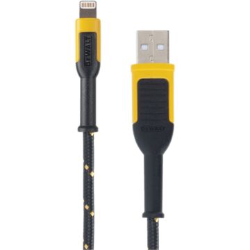 DEWALT Lightning to USB Reinforced Cable - 6 ft