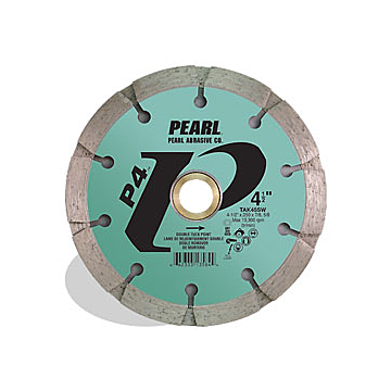 4-1/2 x .250 x 7/8, 5/8 Pearl P4™ Sandwich Tuck Point Blade, 10mm Rim