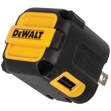 DeWALT 131 0849 DW2 USB Charger, 2.4 A Charge, Black