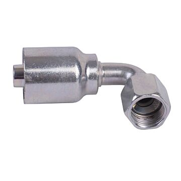 Parker 3/4 in-16 Female JIC Carbon Steel Swivel Short Drop Hydraulic Hose End