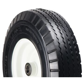 Lapp Wagons 13 in 3 in No-Flat Wheelbarrow Tire