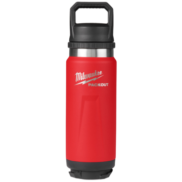 PACKOUT™ 24oz Insulated Bottle with Chug Lid - Red