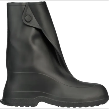 Rubber Overshoe Boot - 10 in.