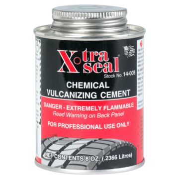 Xtra Seal® 31 Inc Xtra Seal® 14-008 8 oz Can Liquid Flammable Chemical Vulcanizing Cement