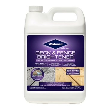 Wolman™ - Deck and Fence Brightener - 1 Gallon - Deck and Fence Brightner
