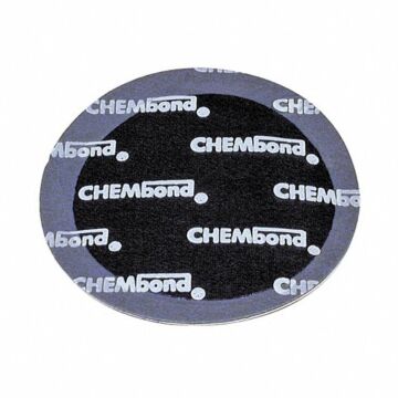 TRU-FLATE® Round Rubber Black Large Tube patch