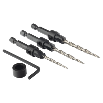 Irwin IRWIN Speedbor Countersink Wood Drill Bit, 4-Piece