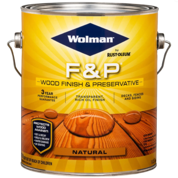 F&P Wood Finish & Preservative (Natural) 
