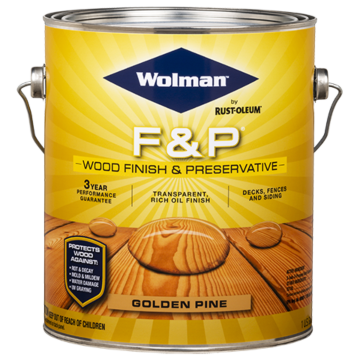 WOLMAN Wolman F&P 1gal Oil-base Pine