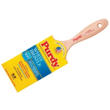 Purdy White Bristle Sprig 3 in. Flat Sash Brush