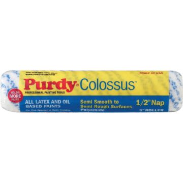 Purdy Colossus 9 in. x 1/2 in. Nap Fabric Roller Cover