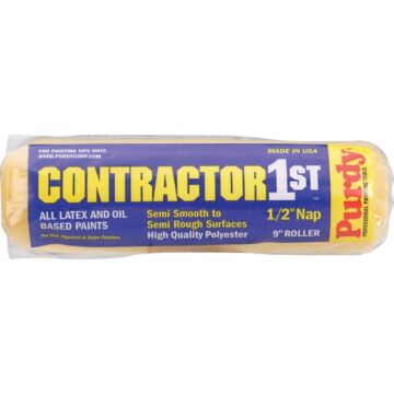 Purdy Contractor 1st 9 in. x 1/2 in. Nap Fabric Roller Cover