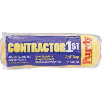 Purdy Contractor 1st 9 in. x 3/4 in. Nap Fabric Roller Cover