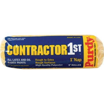 Purdy Contractor 1st 9 in. x 1 in. Nap Fabric Roller Cover