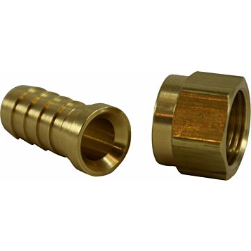 3/8 in Barb x Female Flare 150 psi Hose Adapter