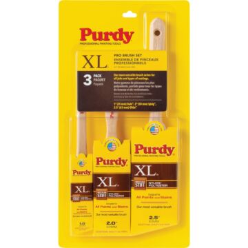 Purdy XL Pro Paint Brush Set (3pc)