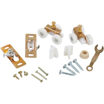 Johnson Hardware 1500 Series 36 In. W. Pocket Door Hardware Set