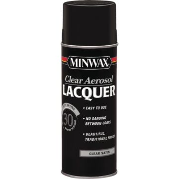Minwax Spray Lacquer (Clear Satin) 11.5 oz
