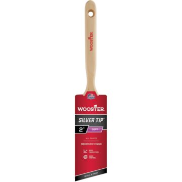 WOOSTER Silver Tip 2 in. Angle Sash Brush
