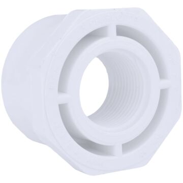 Charlotte Pipe 2 In. SPG x 1 In. FPT Schedule 40 PVC Bushing