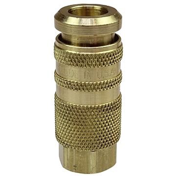 Coilhose Pneumatics 1/4" Automatic Six Ball Combo Coupler, Industrial & Acme, 1/4" FPT