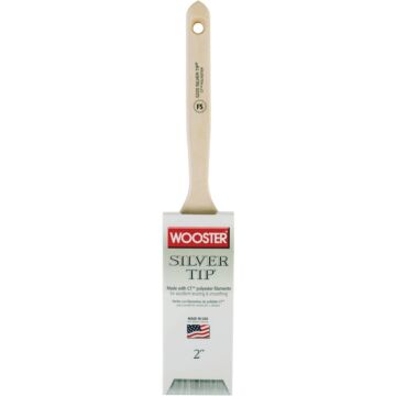 WOOSTER Silver Tip 2 in. Flat Sash Brush