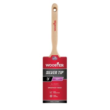 WOOSTER Silver Tip 3 in. Flat Sash Brush