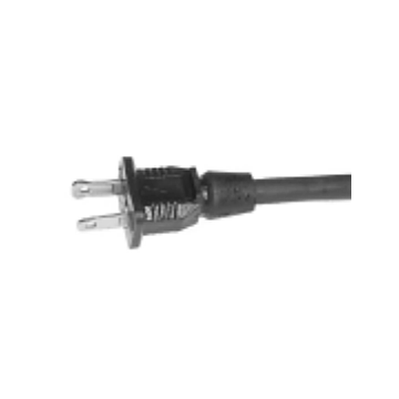 POWER CORD 16 GAUGE 2-WIRE 15'