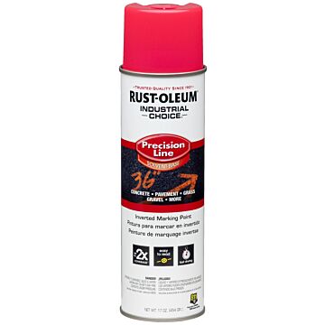 Rust-Oleum Industrial Choice - M1600 System SB Precision Line Marking Paint - Colors - Fluorescent Pink