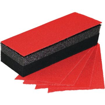 Diablo 5 In. Angled Reusable Sanding Block Kit with Assorted SandNET Sheets
