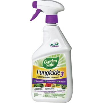 Garden Safe Fungicide 3 32 Oz. Ready To Use Trigger Spray Fungicide