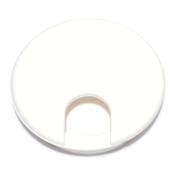 Computer Grommet, 2-1/2 White
