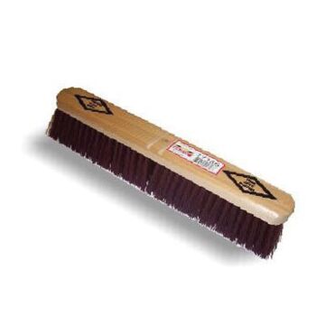 BROOM HEAD 18" MAROON 1718S