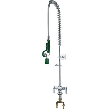 Krowne Royal Series 35 in 1/4 Turn High Performance Ceramic Deck Mount Pre-Rinse Faucet