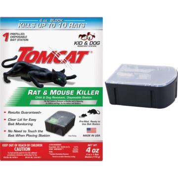 Tomcat Disposable Rat & Mouse Bait Station (1-Pack)