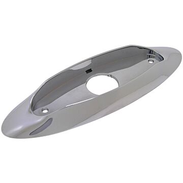 Peterson ABS Chrome Surface Oblong Bezel